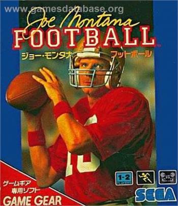 Cover Joe Montana's Football for Game Gear
